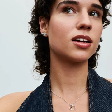 Pandora  - Disney Minnie egér sziluett collier nyaklánc - 393187C01