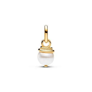 Pandora  - ME kígyó gyöngyházfényű mini függő charm - 763375C01