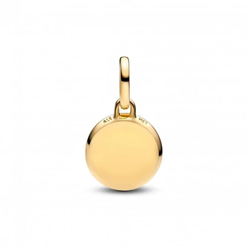 Pandora  - Zöld gravírozható mini medál charm - 763389C01