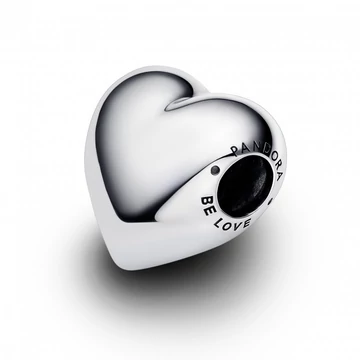 Pandora  - Légy szeretet nagy méretű gravírozható szív charm - 793440C00