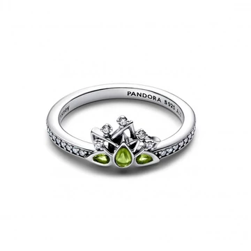 Pandora  - Disney Tiana hercegnő tiara gyűrű - 193653C01