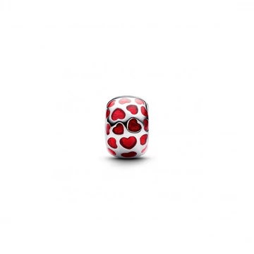 Pandora  - Szívek kerek klip charm - 793679C01