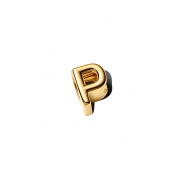 Pandora  - P betű charm - 763962C00