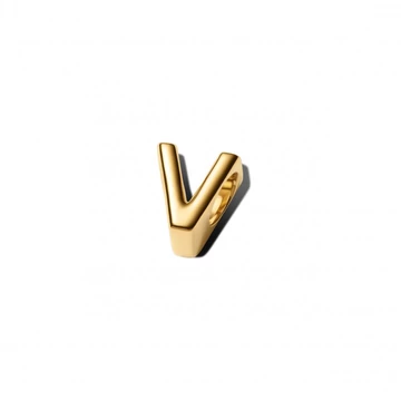 Pandora  - V betű charm - 763968C00