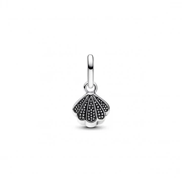Pandora  - Szikrázó kagyló mini függő charm - 793855C01