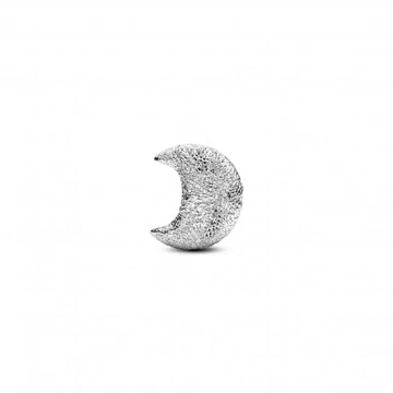 Pandora  - Texturált hold mini charm - 794054C00