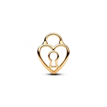 Pandora  - Áttört szív lakat charm - 764358C00