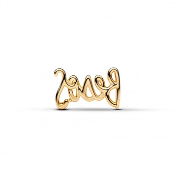 Pandora  - Besos felirat charm - 764422C00