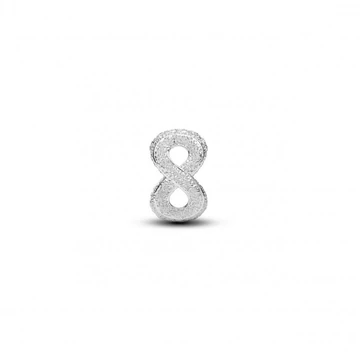 Pandora  - Texturált végtelenjel mini charm - 794523C00