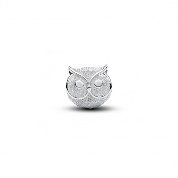 Pandora  - Texturált bagoly mini charm - 794525C00