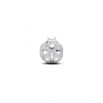 Pandora  - Texturált katicabogár mini charm - 794527C00