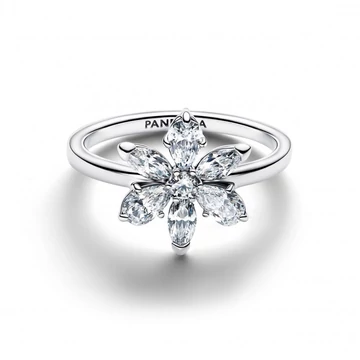 Pandora  - Herbárium szikrázó virág koktélgyűrű - 193000C02