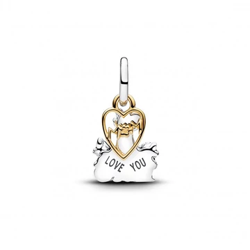 Pandora  - Disney Macskarisztokraták Hercegnő és kiscicái függő charm - 764465C01