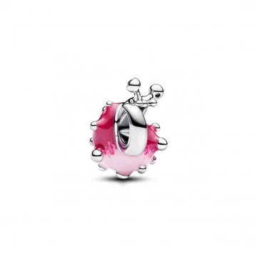 Pandora  - Rózsaszín csiga charm - 794553C01