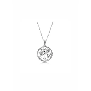 Pandora  - Csillogó családfa nyaklánc - 390384CZ
