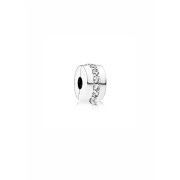 Pandora  - Szikrázó áttetsző sor klip charm - 791972CZ