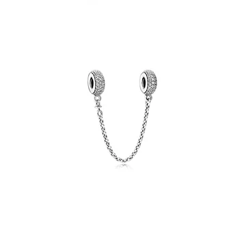 Pandora  - Pavé inspiráció biztonsági lánc - 791736CZ-05