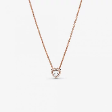 Pandora  - Szikrázó szív collier  - 388425C01