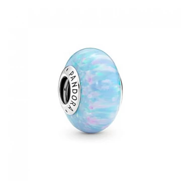 Pandora  - Opálfényű óceánkék charm - 791691C01