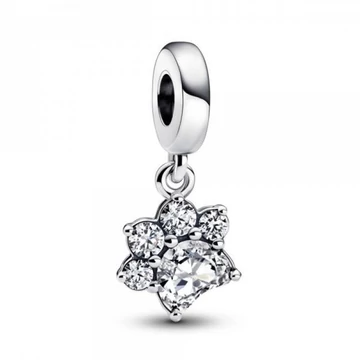 Pandora  - Cirkónia tappancs függő ezüst charm - 792247C01