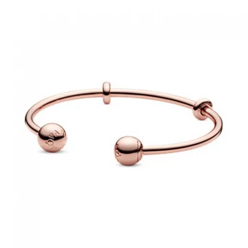 Pandora  - Rosegold nyitott karperec - 586477