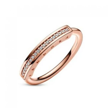 Pandora  - Pandora Signature I-D pavé gyűrű - 182283C01