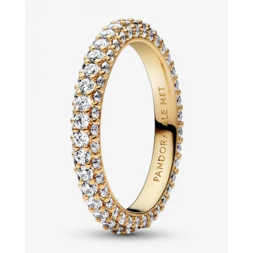 Pandora  - Timeless Pavé egysoros gyűrű - 162627C01-58
