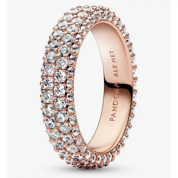 Pandora  - Timeless Pavé kétsoros gyűrű - 182629C01