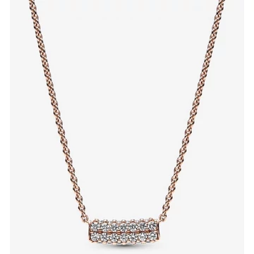 Pandora  - Timeless Pavé duplasoros rúd collier nyaklánc - 382621C01