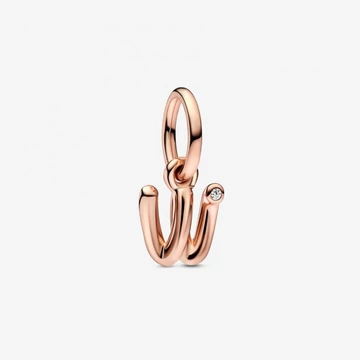 Pandora  - W betű függő charm - 782481C01