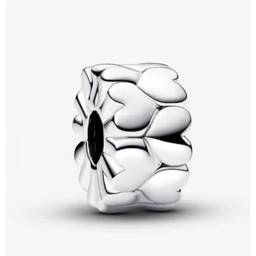 Pandora  - Szívmintás klip charm - 792828C00