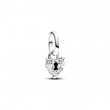 Pandora  - ME kulcslyuk szív mini függő charm - 793086C01