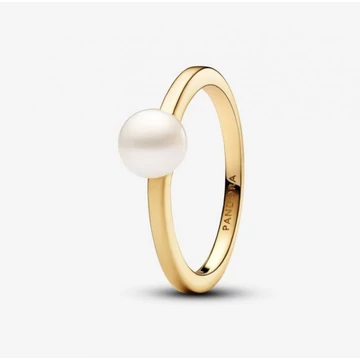 Pandora  - Kezelt édesvízi tenyésztett gyöngyös gyűrű - 163157C01-60