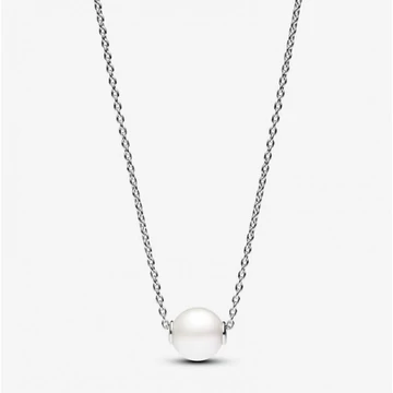 Pandora  - Kezelt édesvízi tenyésztett gyöngyös collier nyaklánc - 393167C01