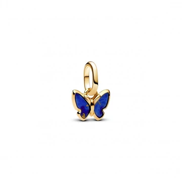 Pandora  - Kék pillangó mini függő charm - 763825C01
