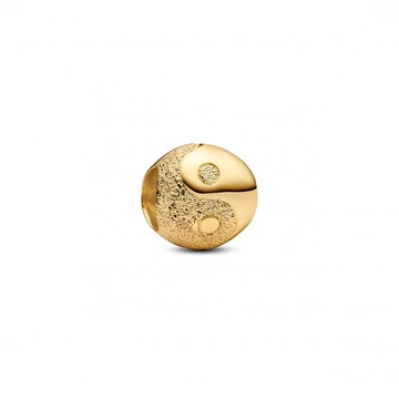 Pandora  - Texturált jin és jang mini charm - 764045C00