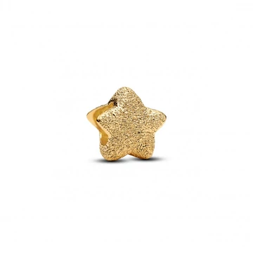 Pandora  - Texturált csillag mini charm - 764050C00