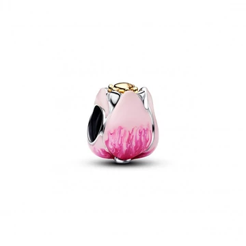 Pandora  - Rózsaszín tulipán charm - 764352C01