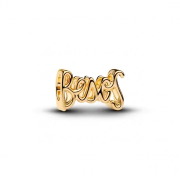 Pandora  - Besos felirat charm - 764422C00