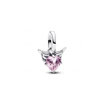 Pandora  - Szárnyas szív mini függő charm - 793626C02
