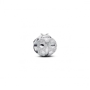 Pandora  - Texturált katicabogár mini charm - 794527C00