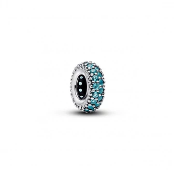 Pandora  - Jégkék kő spacer charm - 791359C01