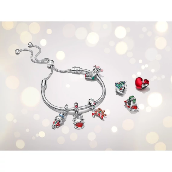 Pandora  - Mézeskalács emberke függő ezüst charm - 799637C01