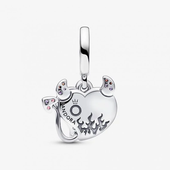 Pandora  - Ördögszív dupla függő charm - 792511C01