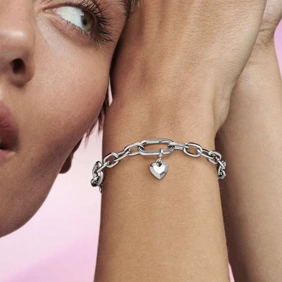 Pandora  - ME fazettált szív mini függő - 792305C00