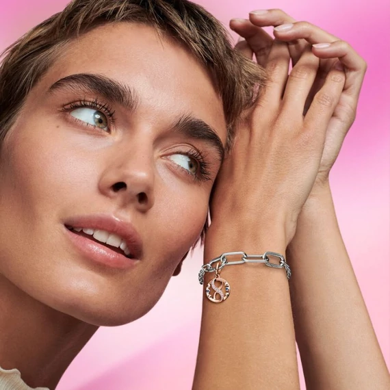Pandora  - ME ROSE VÉGTELENJEL MEDÁL - 782696C01