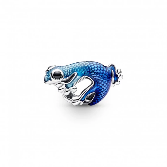 Pandora  - METÁLKÉK GEKKÓ CHARM - 792701C01