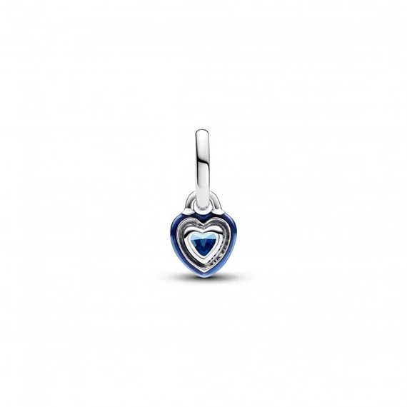 Pandora  - ME kék csakra szív mini függő charm - 793042C02