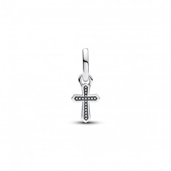 Pandora  - ME szikrázó kereszt mini függő charm - 793044C01