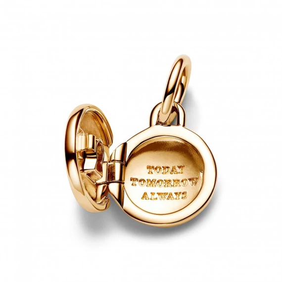 Pandora  - Nyitható és gravírozható szeretet medál függő charm - 763066C01